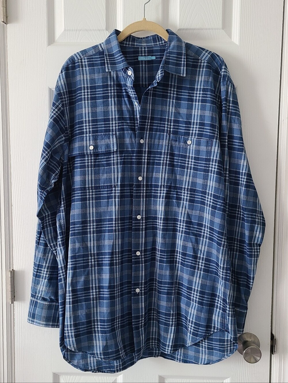 J.McLaughlin Plaid Button Down Shirt